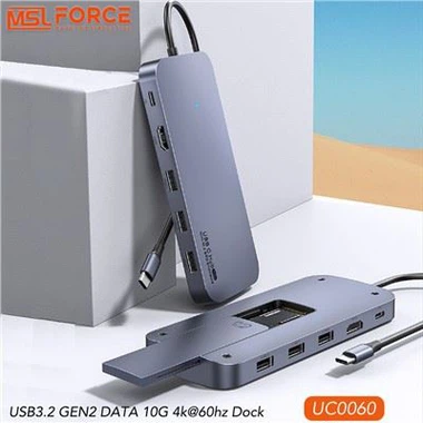 인피니티 데이터 USB3.2 GEN2 멀티포트 HDMI 4k@60hz 데이터 10Gbps(전력 공급 100W 포함)