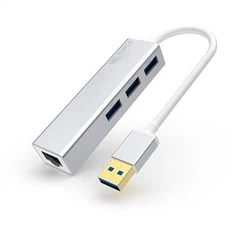 이더넷 어댑터 허브가 있는 Usb 허브